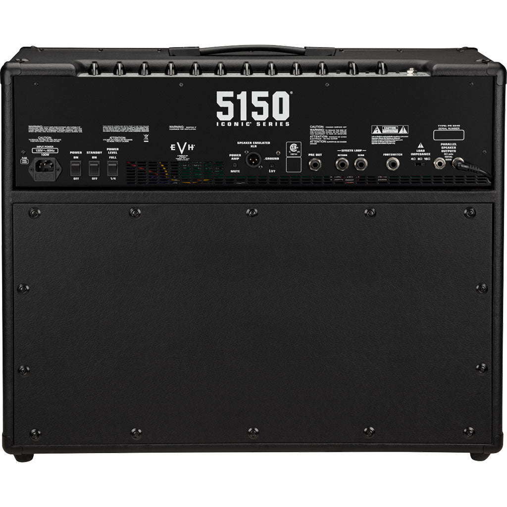 EVH 5150 Iconic Series 60W 2X12 Combo, Black, 240V AUS Electric Guitar Amplifiers Sky Music