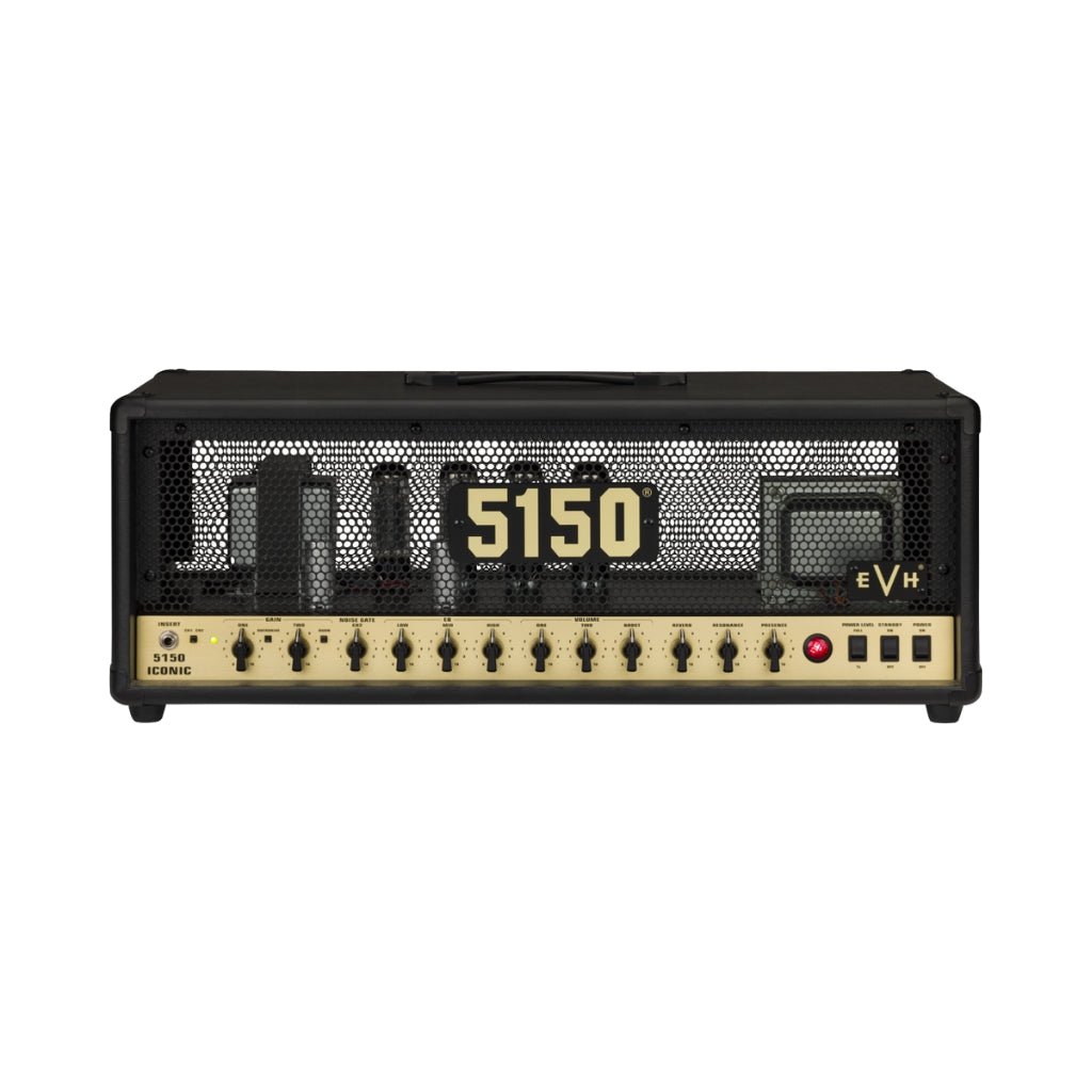 EVH 5150 Iconic Series 80 Watt EL34 Head 240V AUS - Black Electric Guitar Amplifiers Sky Music