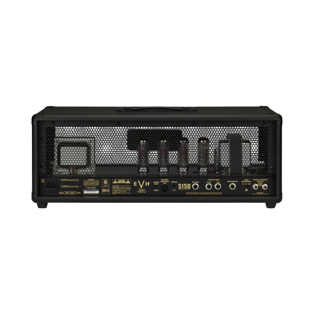EVH 5150 Iconic Series 80 Watt EL34 Head 240V AUS - Black Electric Guitar Amplifiers Sky Music