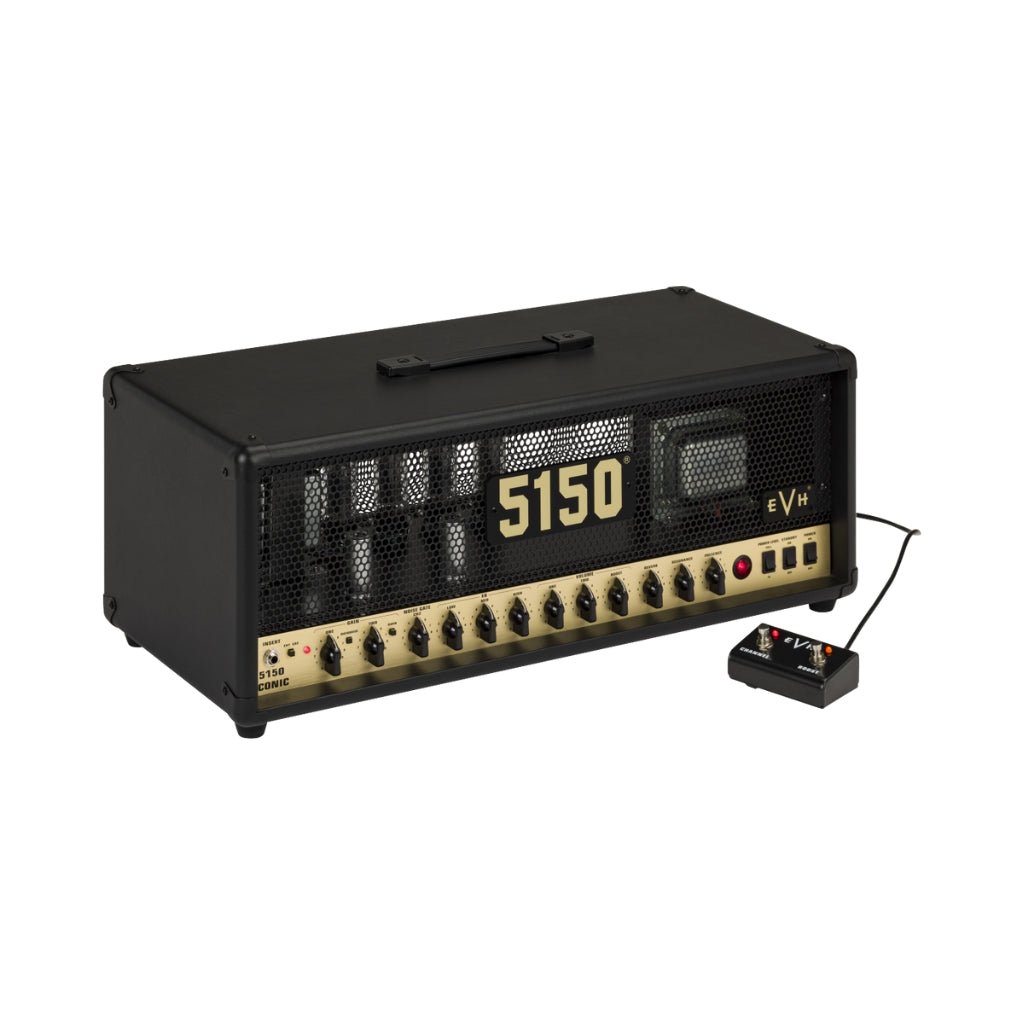 EVH 5150 Iconic Series 80 Watt EL34 Head 240V AUS - Black Electric Guitar Amplifiers Sky Music