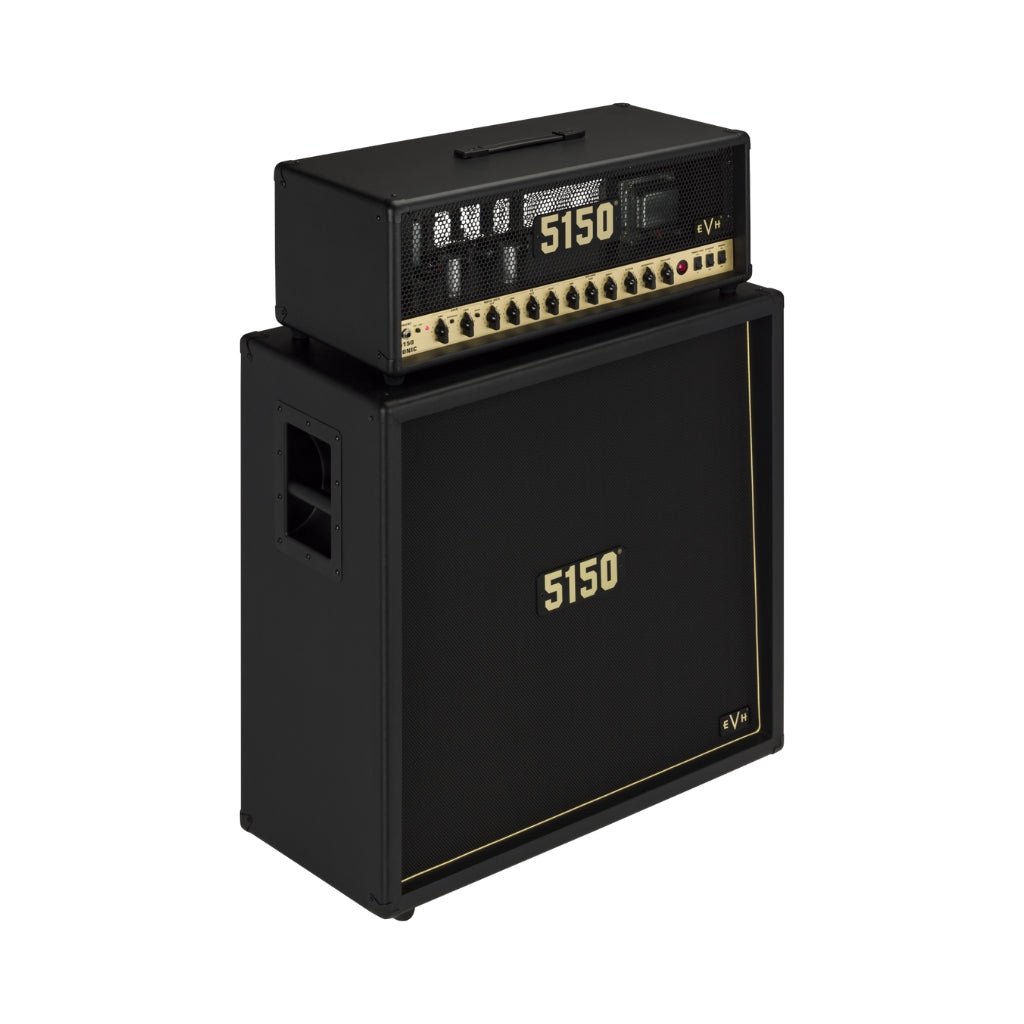 EVH 5150 Iconic Series EL34 4X12 Cabinet - Black Speaker Cabinets Sky Music