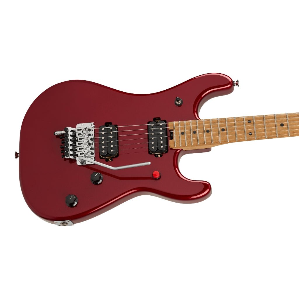 EVH 5150 Series Deluxe Electric Guitar - Candy Apple Red Metallic, Baked Maple Fingerboard Electric Guitars Sky Music
