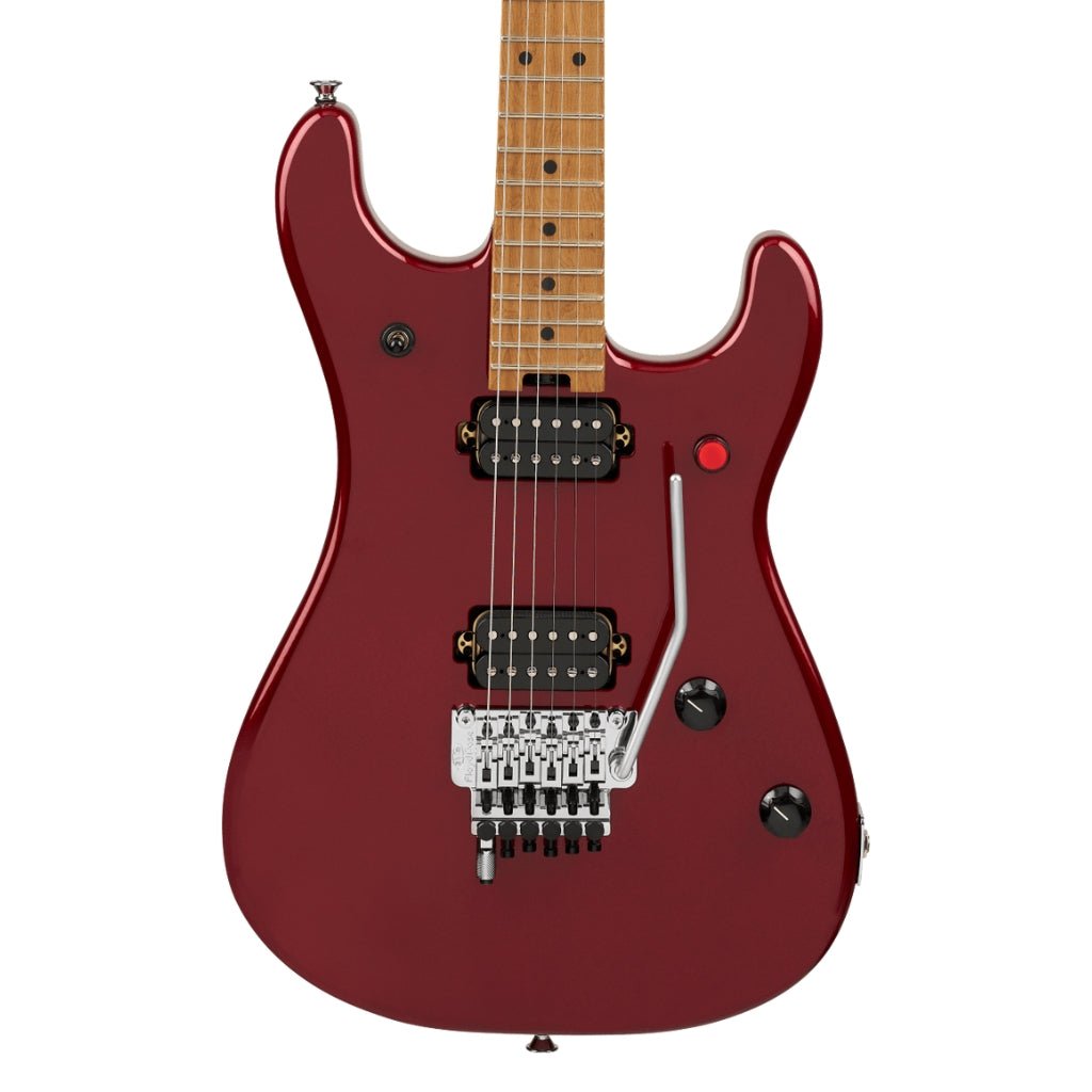 EVH 5150 Series Deluxe Electric Guitar - Candy Apple Red Metallic, Baked Maple Fingerboard Electric Guitars Sky Music