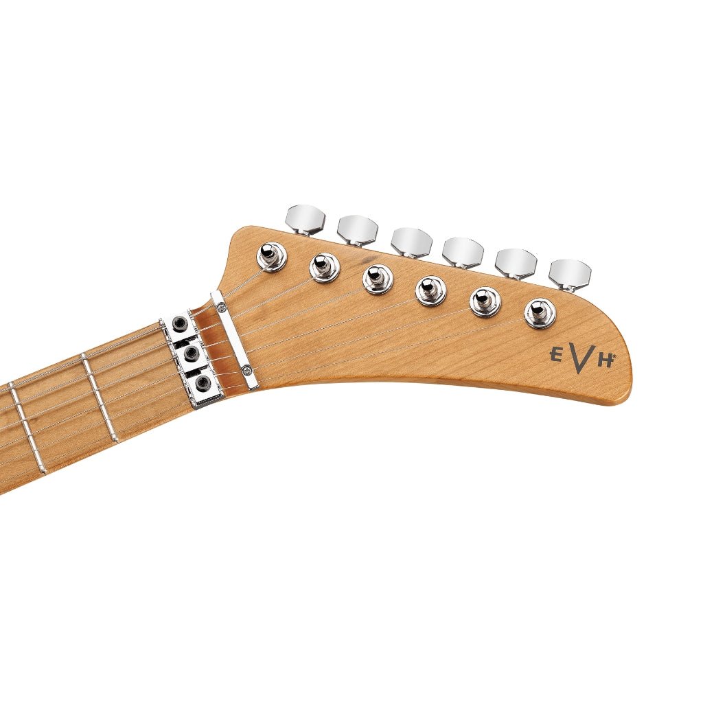 EVH 5150 Series Deluxe Electric Guitar - Candy Apple Red Metallic, Baked Maple Fingerboard Electric Guitars Sky Music