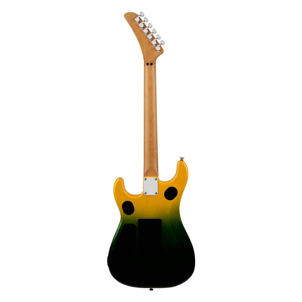 EVH 5150 Series Deluxe Quilted Maple Top Electric Guitar - Limeade Zest, Baked Maple Fingerboard Electric Guitars Sky Music