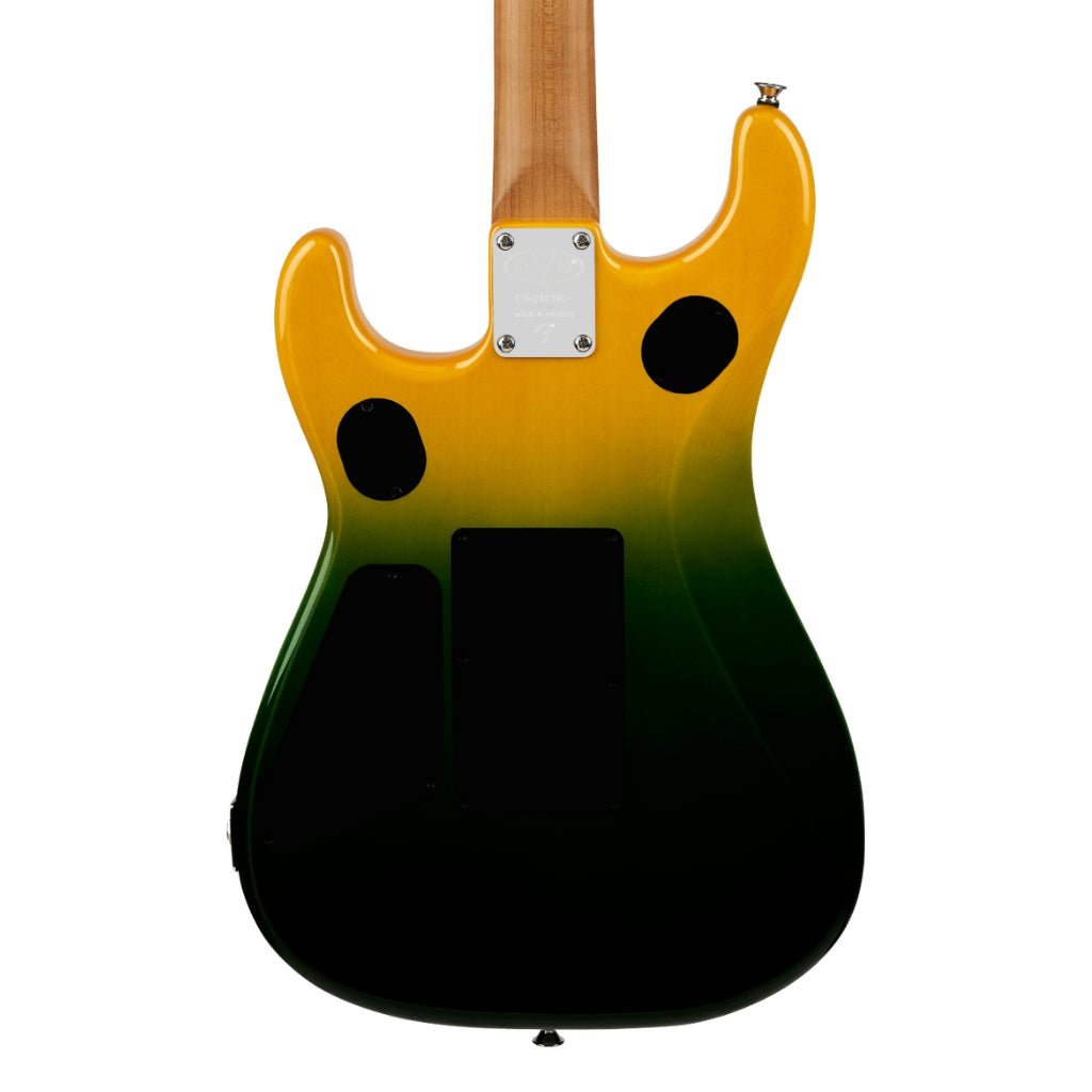 EVH 5150 Series Deluxe Quilted Maple Top Electric Guitar - Limeade Zest, Baked Maple Fingerboard Electric Guitars Sky Music