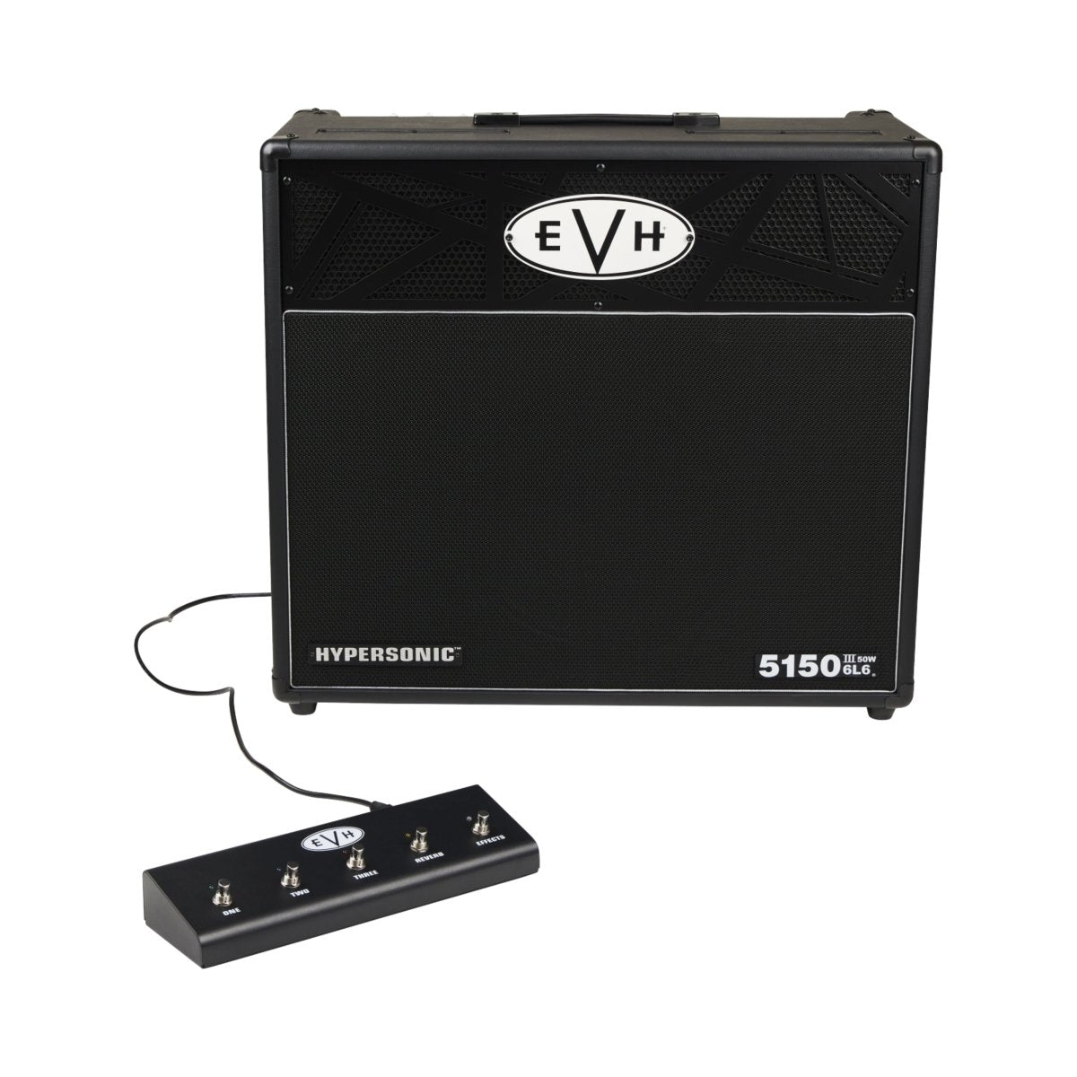 EVH 5150III Hypersonic 6L6 30-watt 1 x 12-inch Combo Amplifier - Black Electric Guitar Amplifiers Sky Music