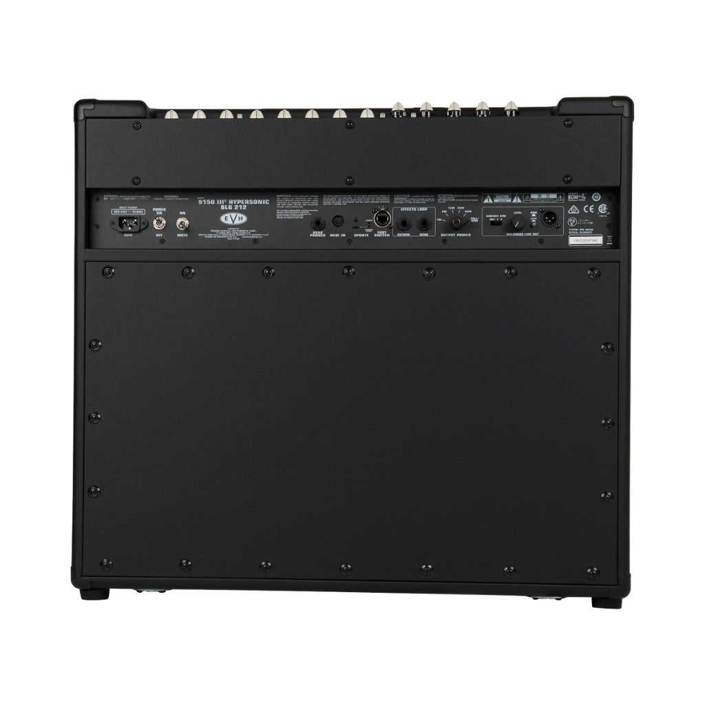 EVH 5150III Hypersonic 6L6 50-watt 2 x 12-inch Combo Amplifier - Black Electric Guitar Amplifiers Sky Music