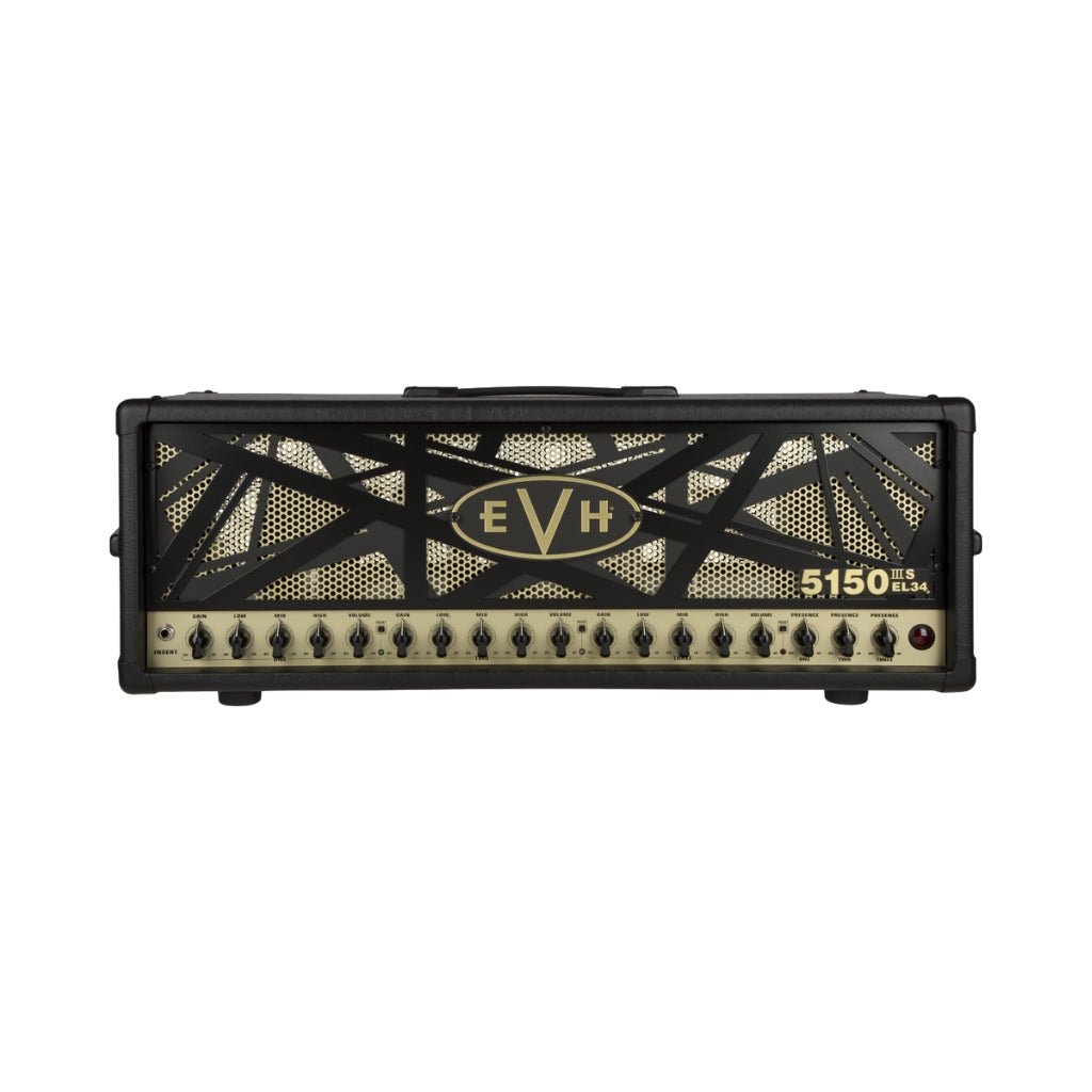 EVH 5150IIIS 100-watt EL34 Tube Head - Black Electric Guitar Amplifiers Sky Music