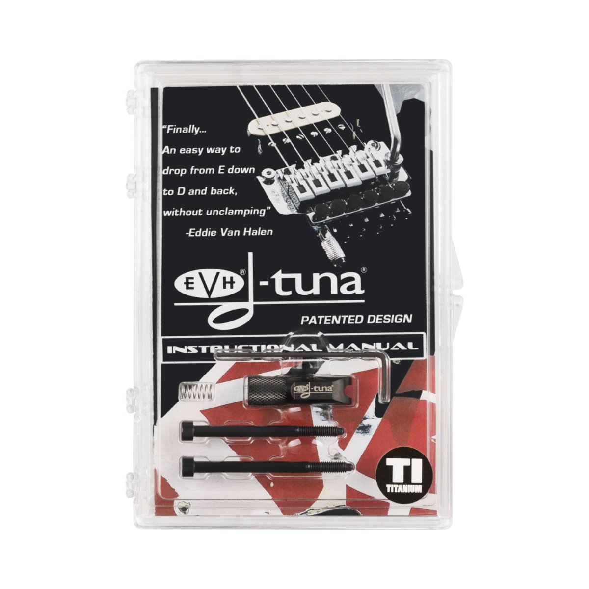 EVH D-Tuna System - Titanium, Black Guitar Spare Parts Sky Music