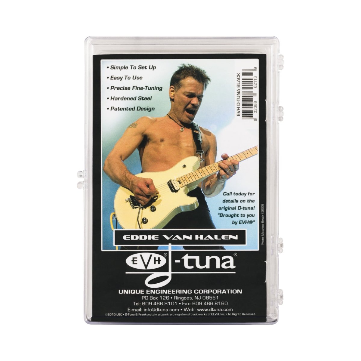 EVH D-Tuna System - Titanium, Black Guitar Spare Parts Sky Music