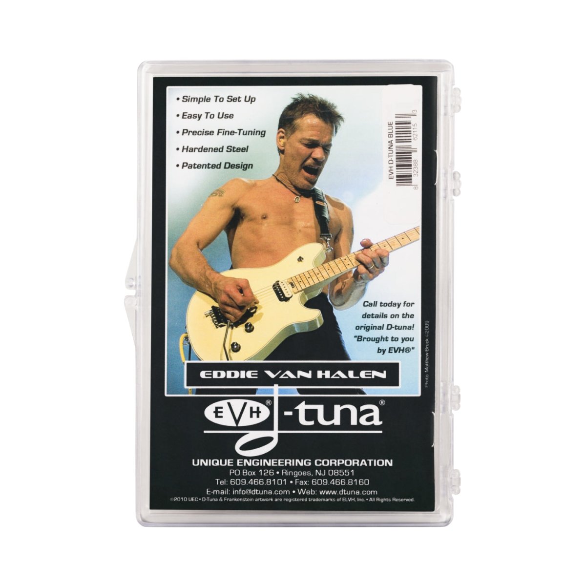 EVH D-Tuna System - Titanium, Blue Guitar Spare Parts Sky Music