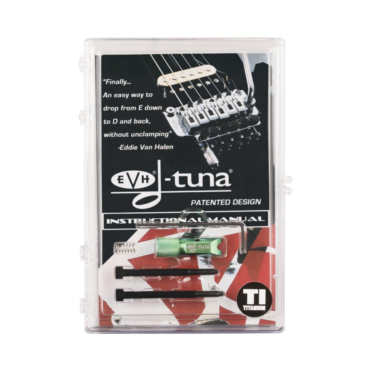 EVH D-Tuna System - Titanium, Green Guitar Spare Parts Sky Music