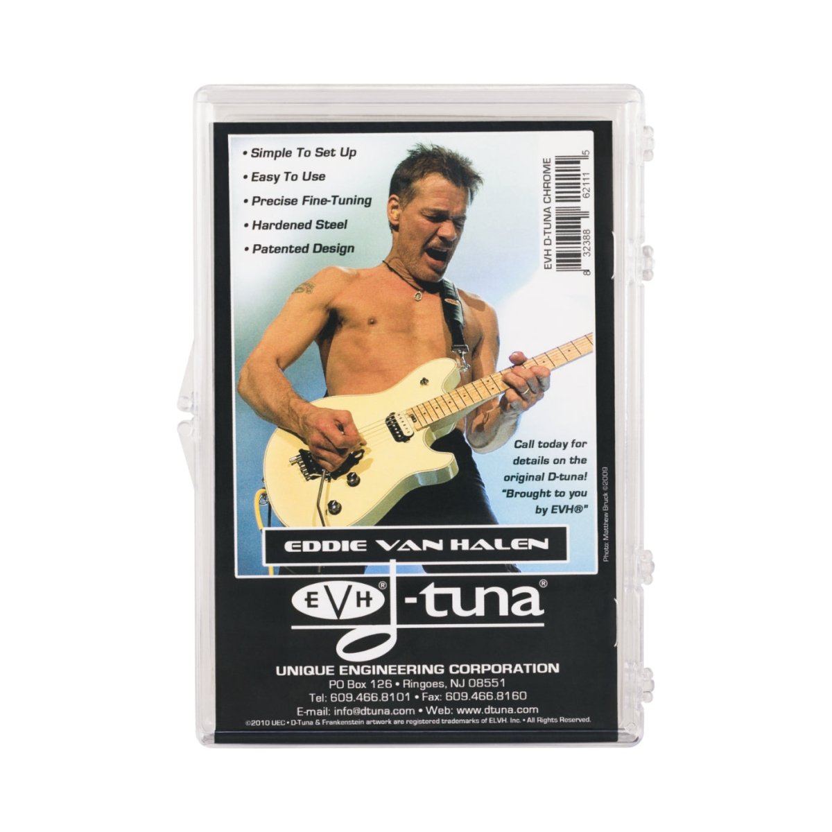 EVH D-Tuna System - Titanium, Green Guitar Spare Parts Sky Music