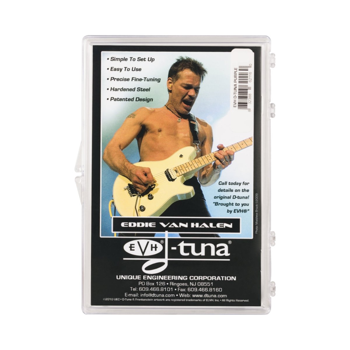 EVH D-Tuna System - Titanium, Purple Guitar Spare Parts Sky Music