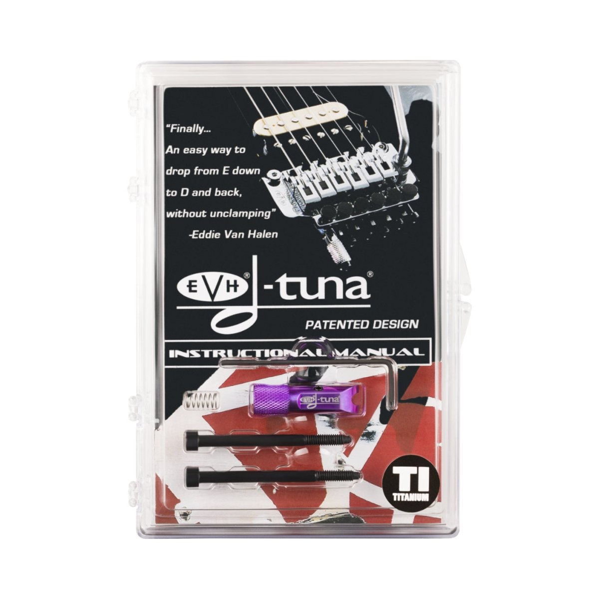 EVH D-Tuna System - Titanium, Purple Guitar Spare Parts Sky Music
