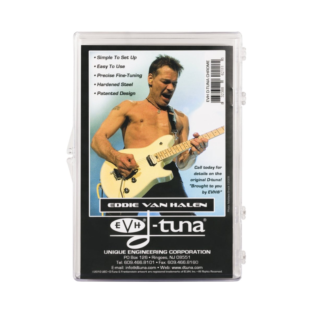 EVH D-Tuna System - Titanium, Silver Guitar Spare Parts Sky Music