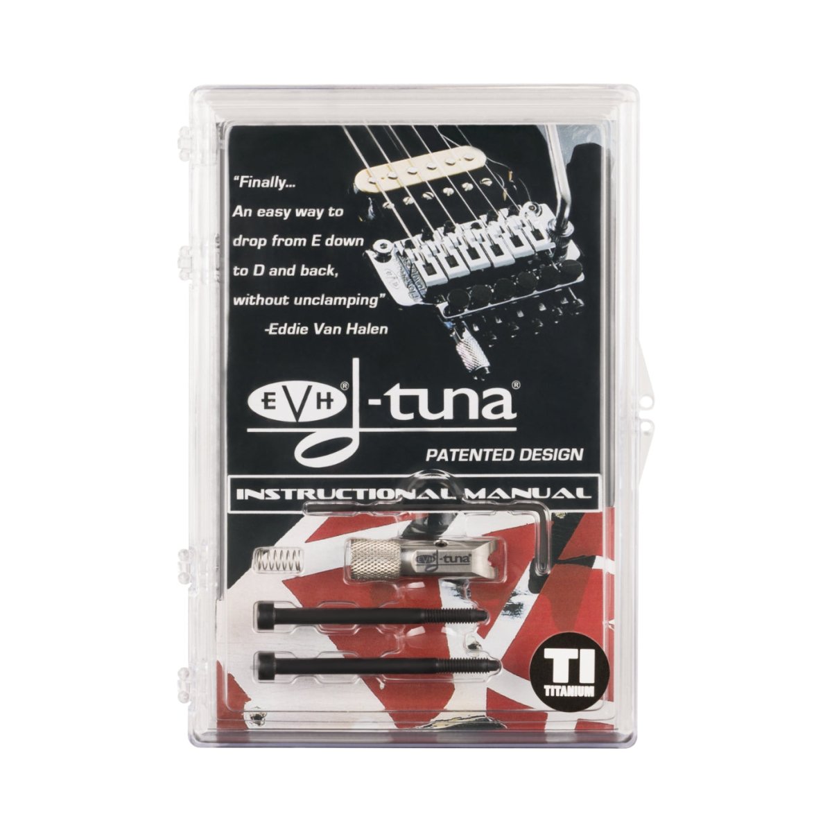 EVH D-Tuna System - Titanium, Silver Guitar Spare Parts Sky Music