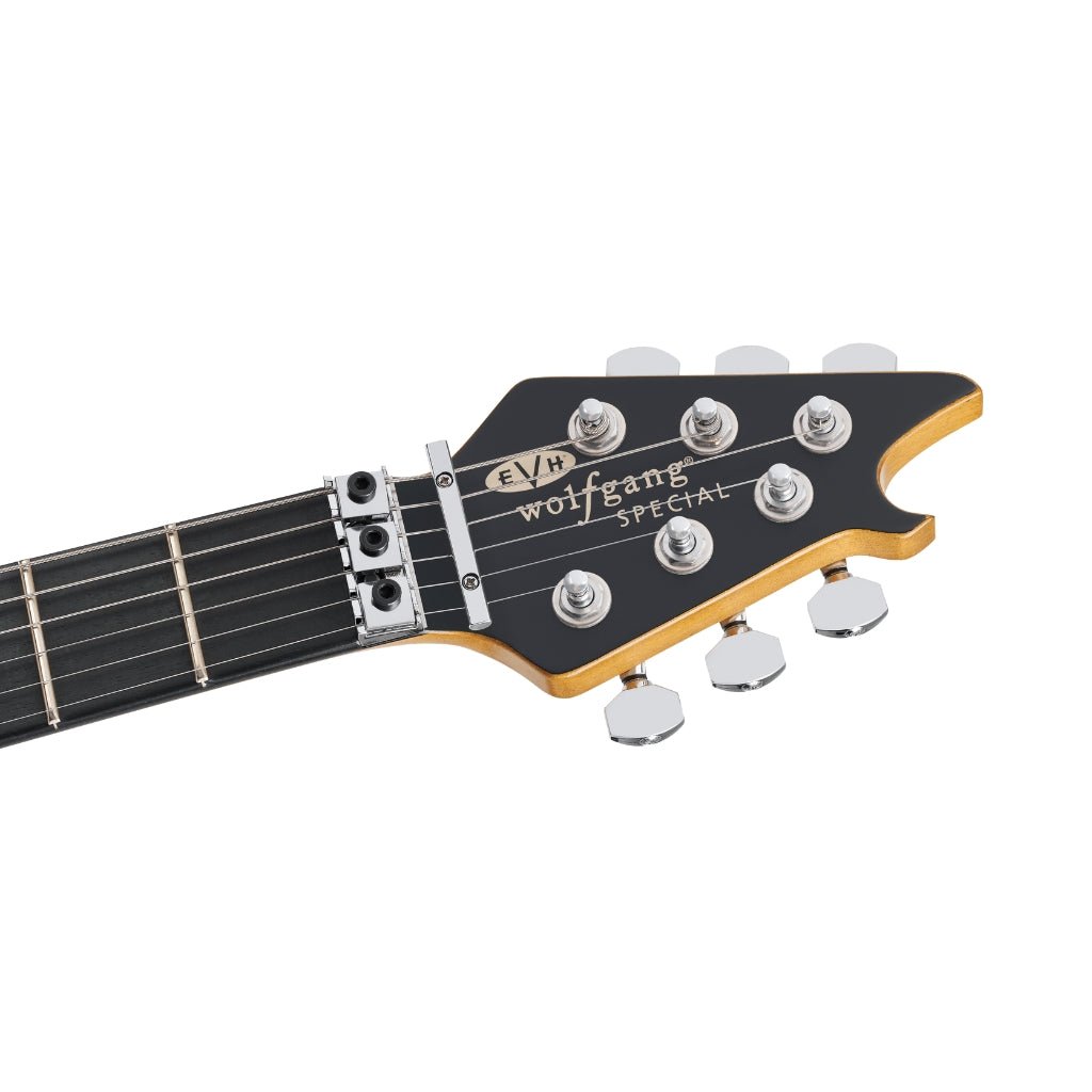 EVH Limited Edition Wolfgang Special Striped Series Electric Guitar - Red, Black, and White, Ebony Fingerboard Electric Guitars Sky Music
