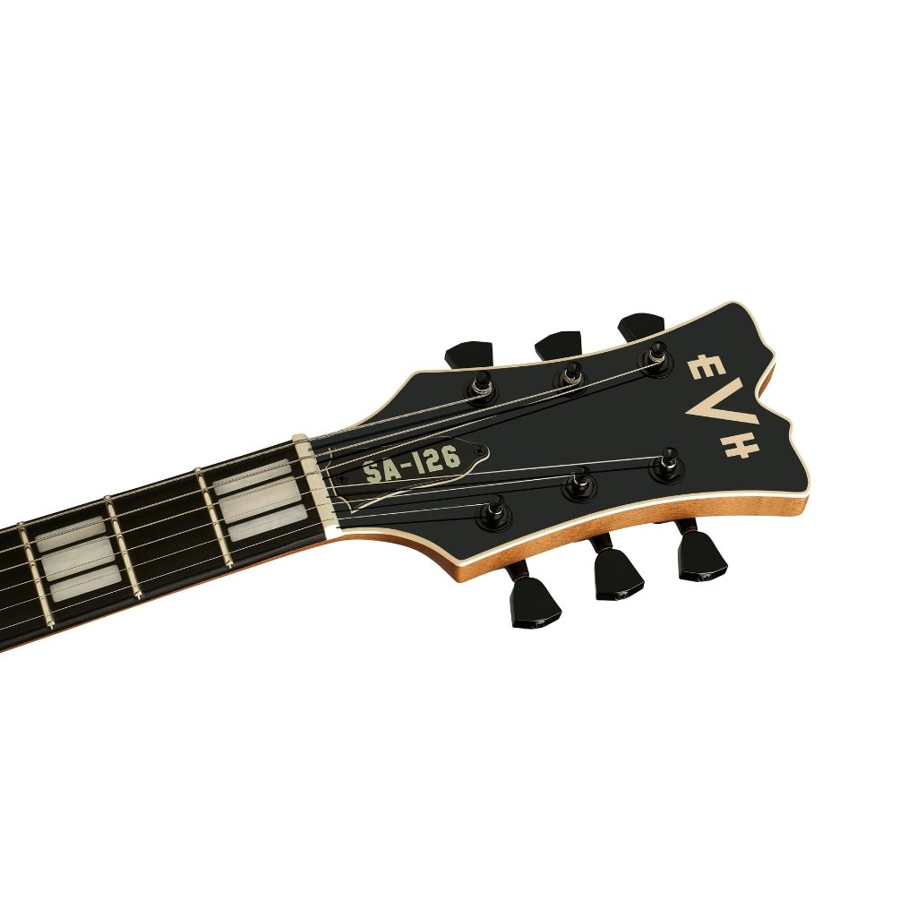 EVH SA-126 Special Semi-Hollow Electric Guitar - Lambo Green, Ebony Fingerboard Electric Guitars Sky Music