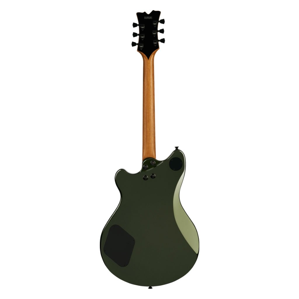 EVH SA-126 Special Semi-Hollow Electric Guitar - Lambo Green, Ebony Fingerboard Electric Guitars Sky Music