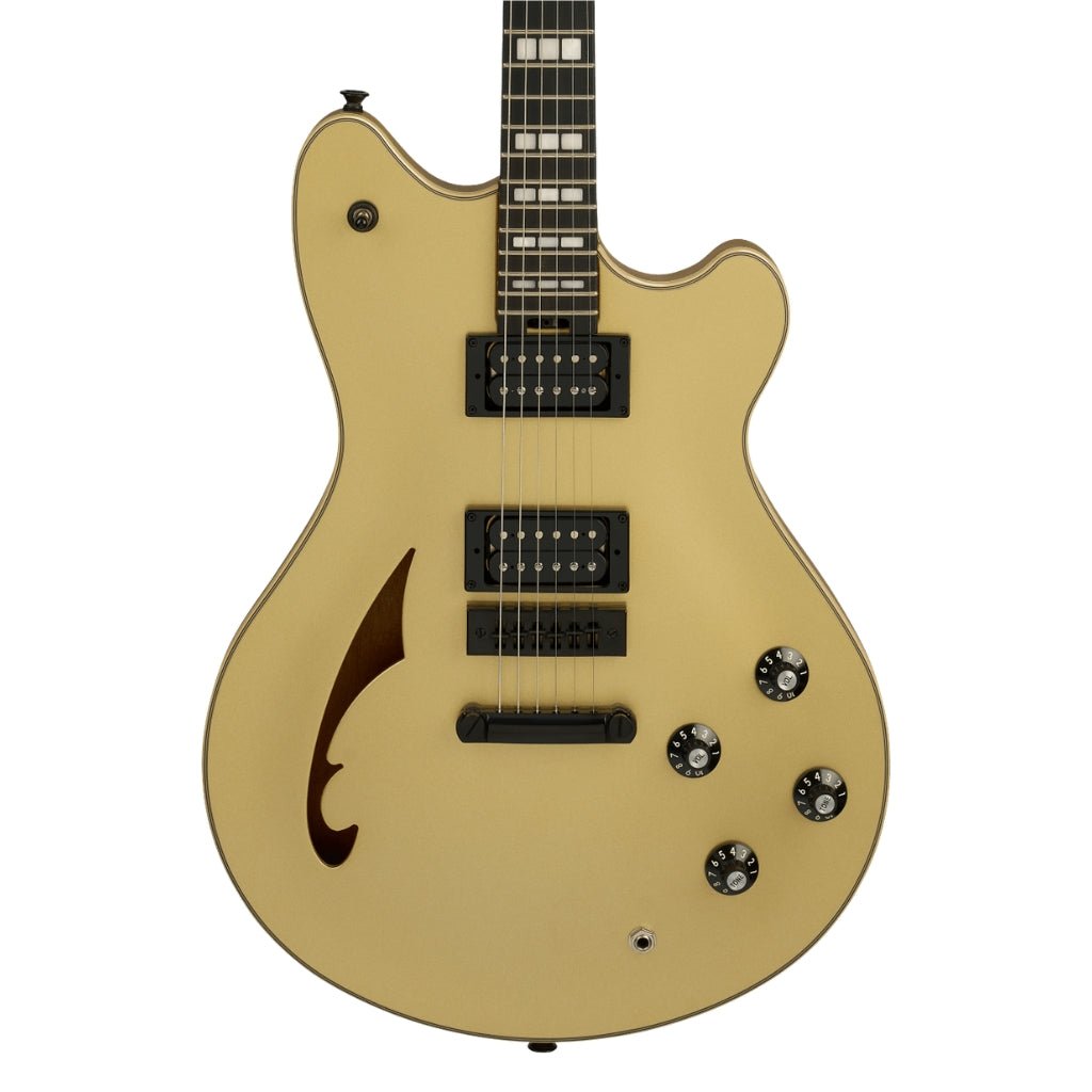 EVH SA-126 Special Semi-Hollow Electric Guitar - Pharaohs Gold, Ebony Fingerboard Electric Guitars Sky Music