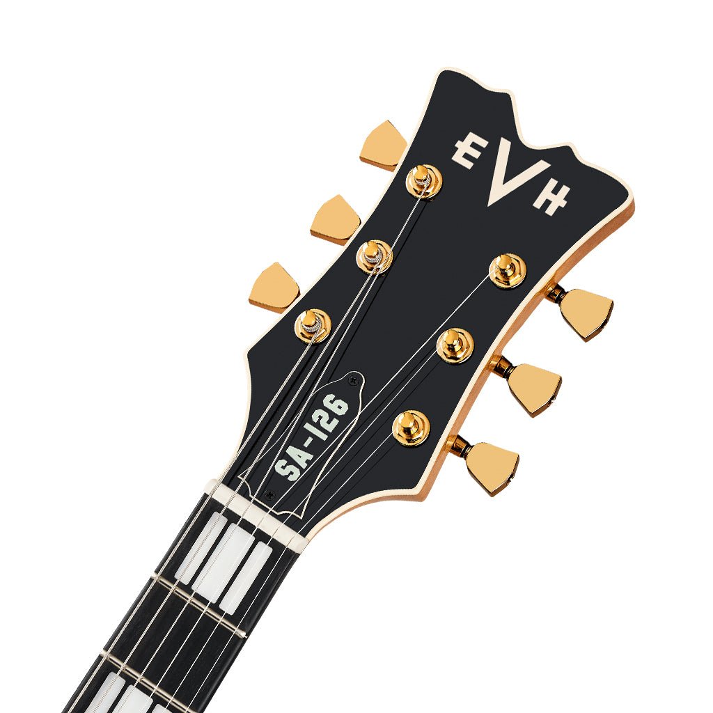 EVH SA-126 Special Semi-Hollow Electric Guitar - Platinum Pearl Metallic Electric Guitars Sky Music