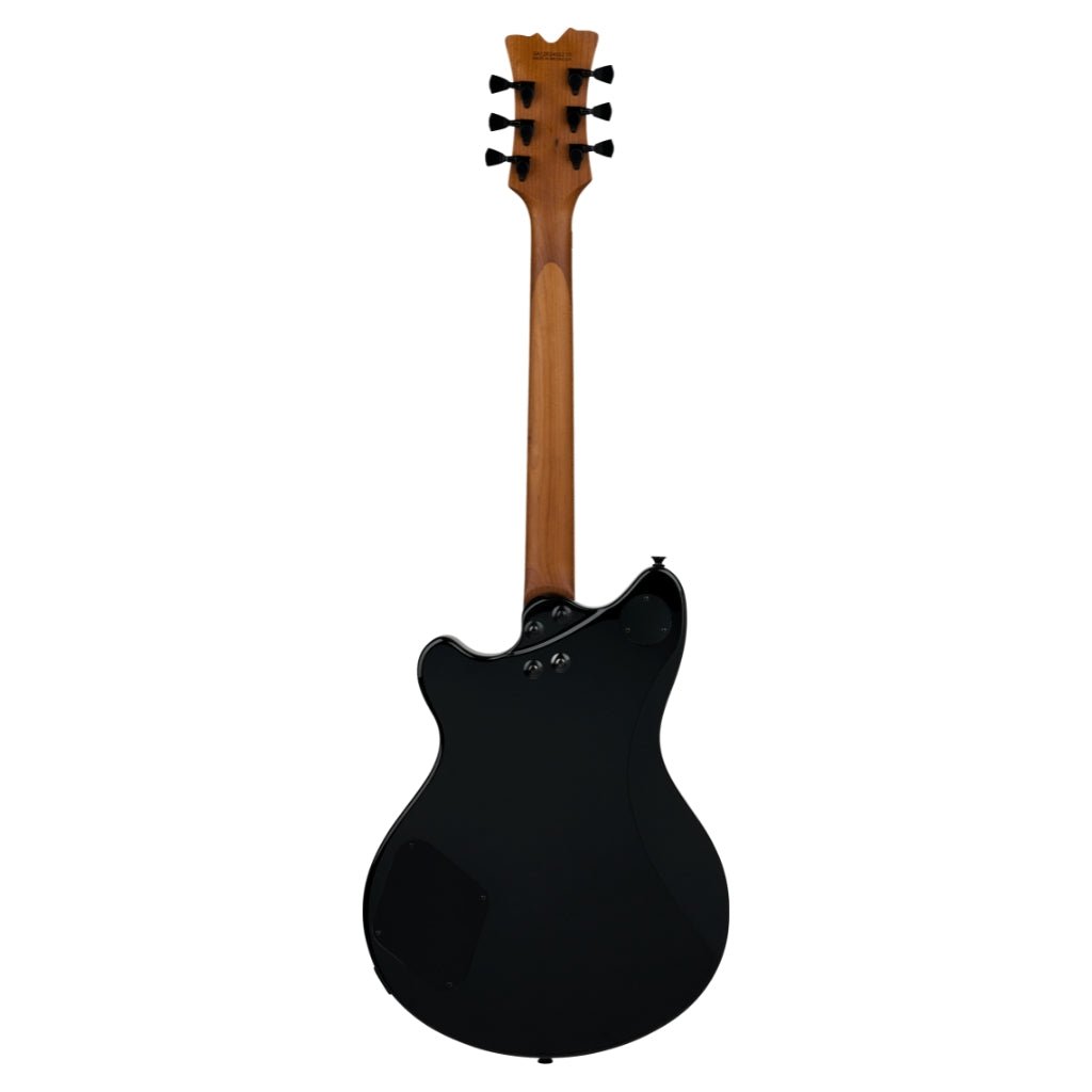 EVH SA-126 Standard Semi-Hollowbody Electric Guitar - Piano Black Electric Guitars Sky Music