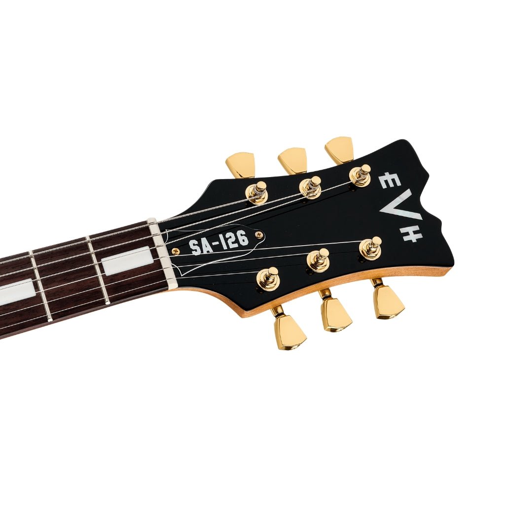 EVH SA-126 Standard Semi-Hollowbody Electric Guitar - Wine Red Electric Guitars Sky Music