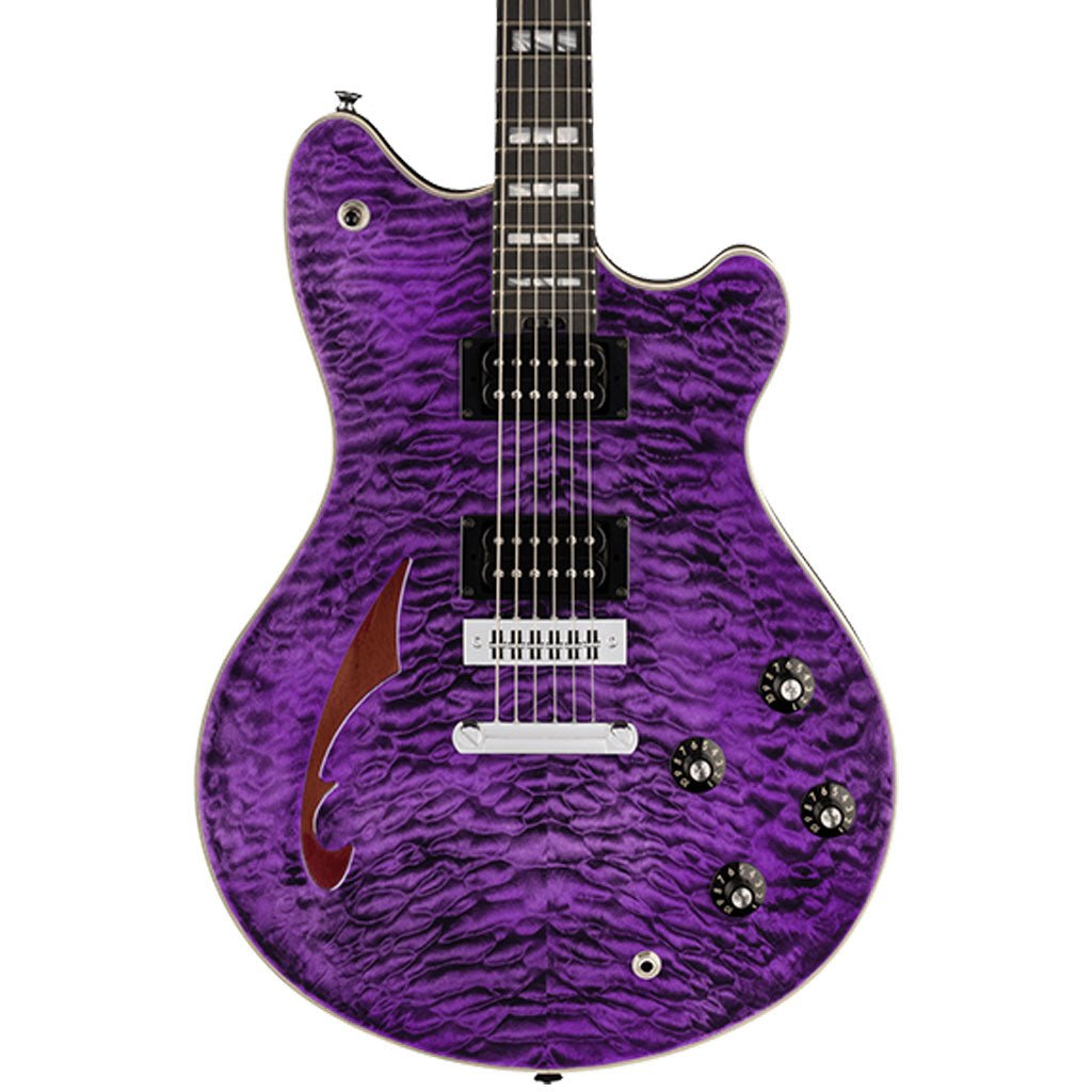 EVH SA126 Special QM Transparent Purple Electric Guitars Sky Music