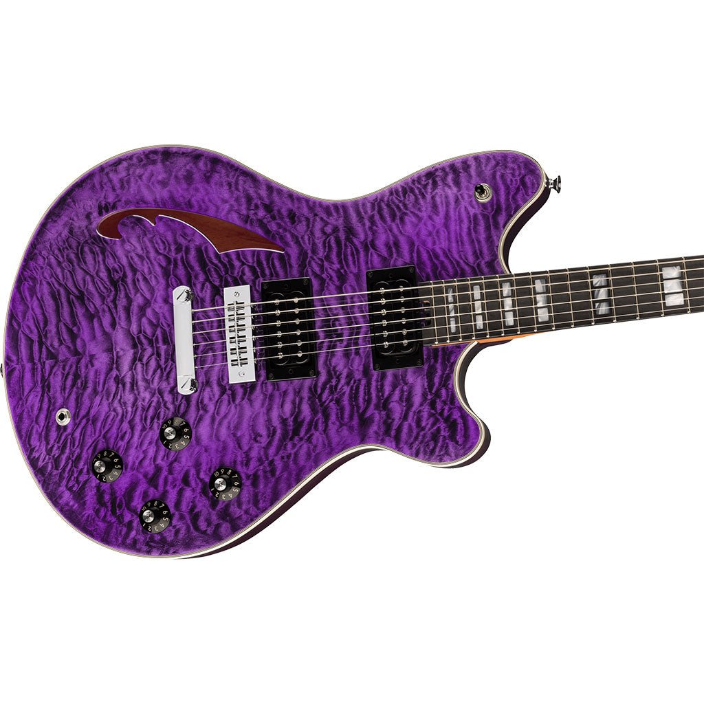 EVH SA126 Special QM Transparent Purple Electric Guitars Sky Music