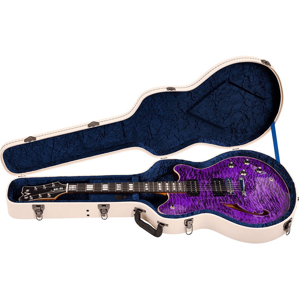 EVH SA126 Special QM Transparent Purple Electric Guitars Sky Music