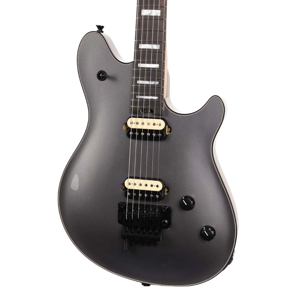 EVH Wolfgang USA Electric Guitar - Silver, Ebony Fingerboard Electric Guitars Sky Music