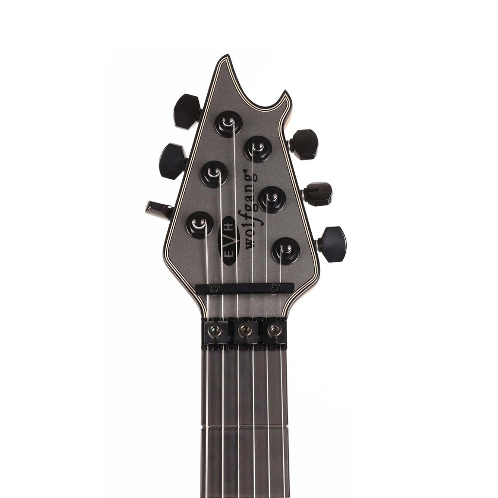 EVH Wolfgang USA Electric Guitar - Silver, Ebony Fingerboard Electric Guitars Sky Music