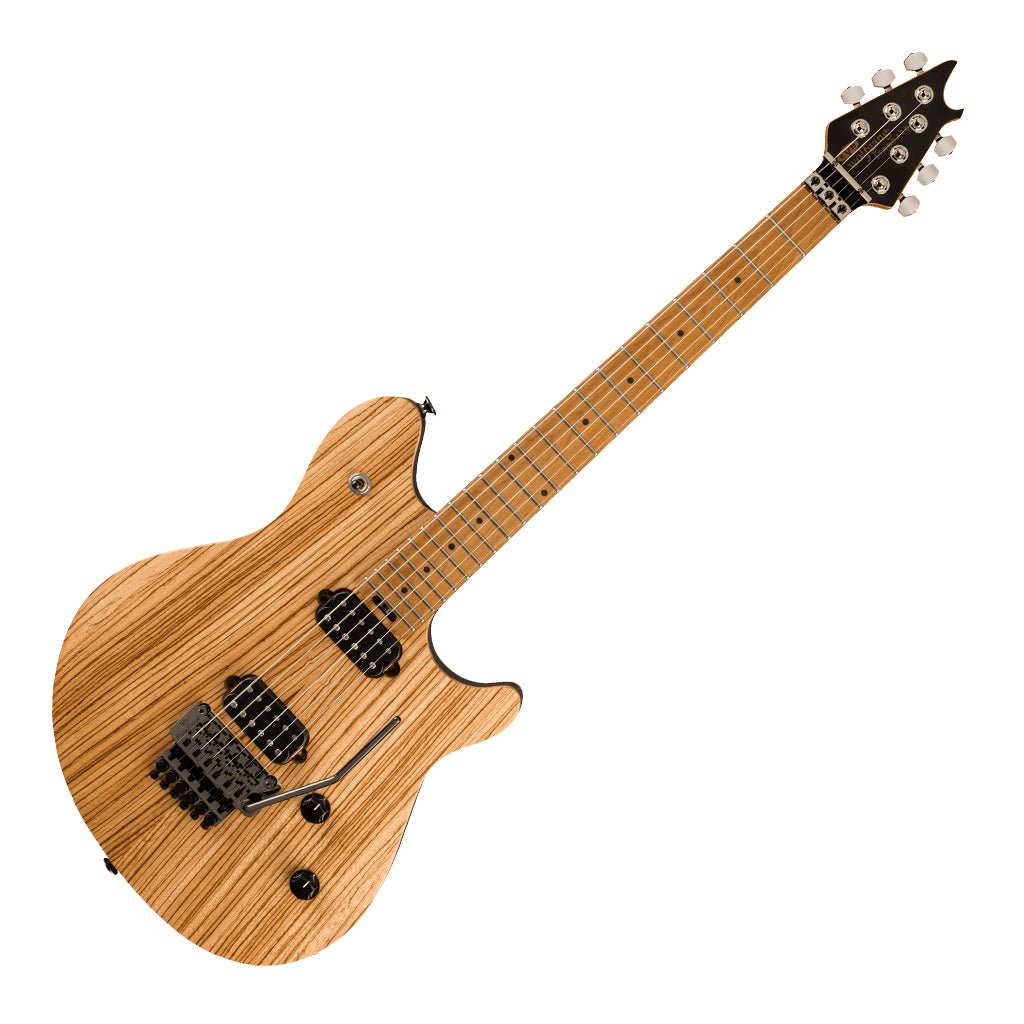 EVH Wolfgang WG Standard Exotic Zebrawood Natural Electric Guitars Sky Music