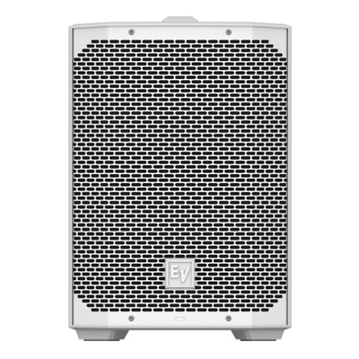 Electro Voice Everse 8 Weatherised Battery Powered Loudspeaker with Bluetooth Audio and Control in White