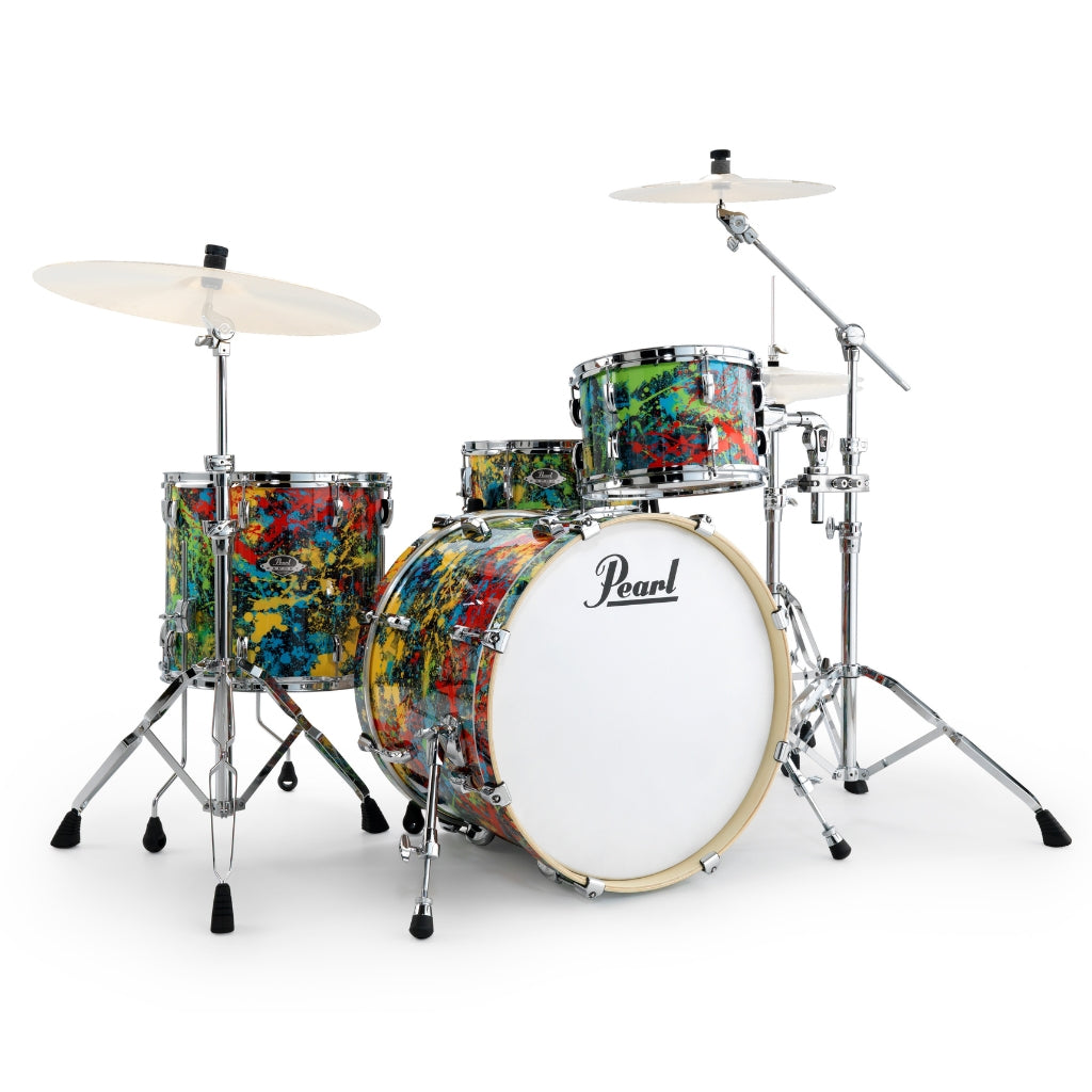 Pearl - EXX Artisan 22" 4 Piece Fusion Plus Kit with Hardware - Limited Edition NY Splatter