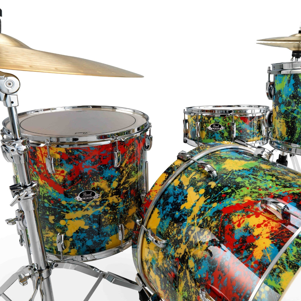 Pearl - EXX Artisan 22" 4 Piece Fusion Plus Kit with Hardware - Limited Edition NY Splatter