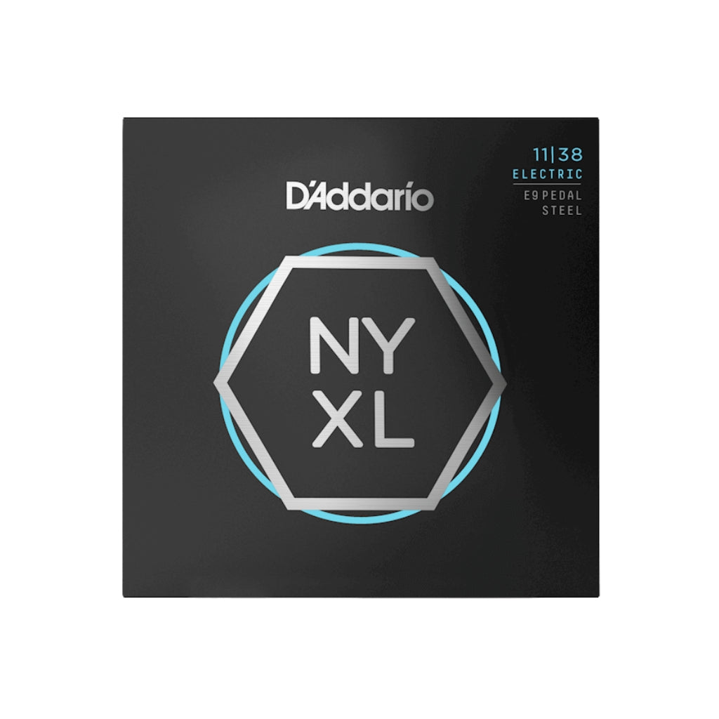 D'Addario - NYXL1138PS NYXL Nickel Wound Electric Guitar Strings for E9th Pedal Steel -.011-.038 Regular Light