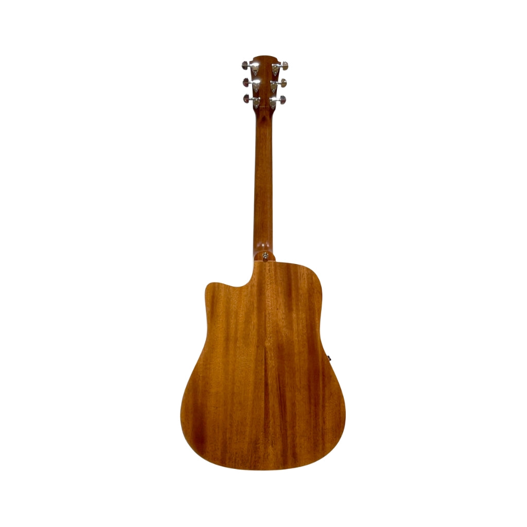 Cole Clark Studio Dreadnought All African Mahogany w/Cutaway Acoustic-Electric Guitar