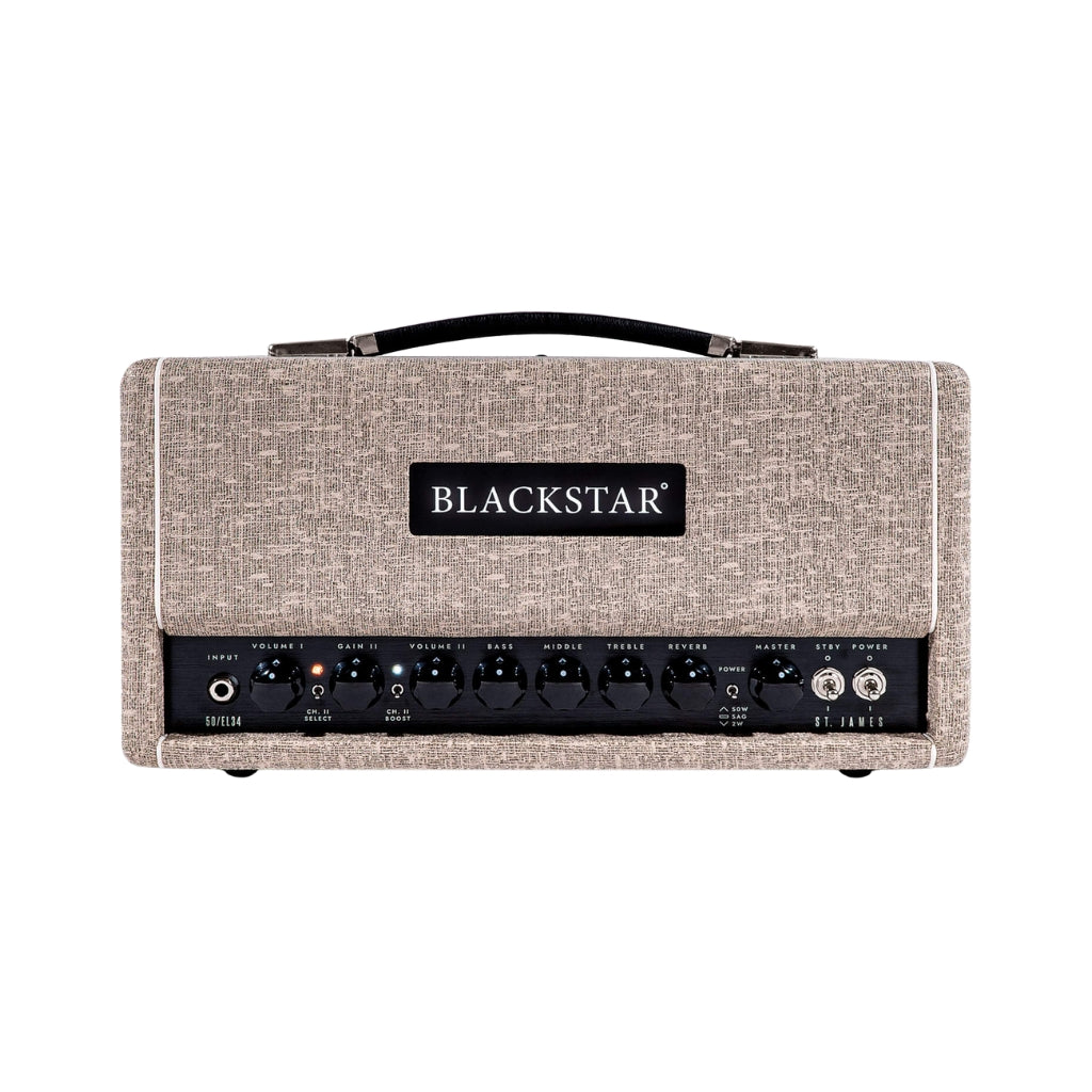 Blackstar St. James 50 EL34H Lightweight 50-Watt Head - Fawn