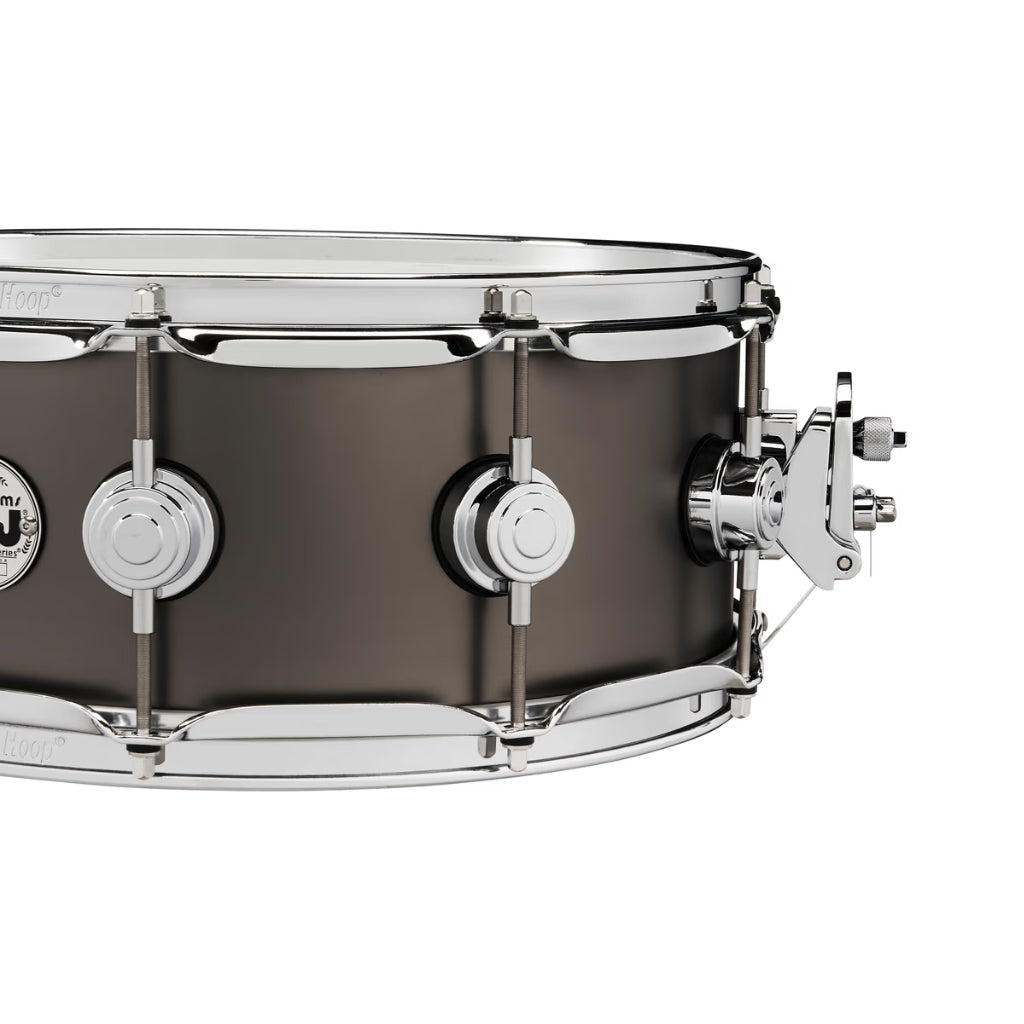 DW - Collector's Series Metal Brass Snare Drum - 5.5 x 14-inch - Satin Black
