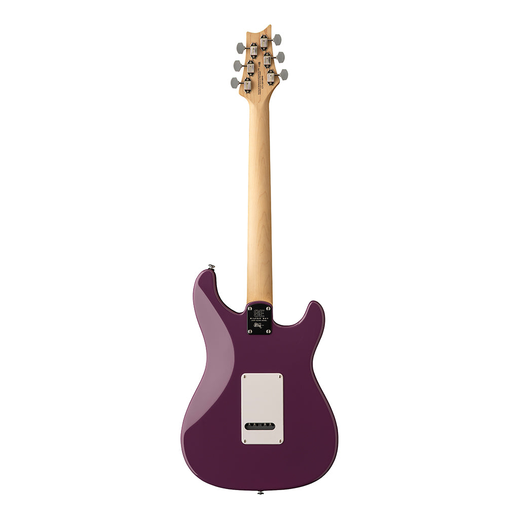 PRS SE Silver Sky Maple Fretboard Left Handed - Summit Purple