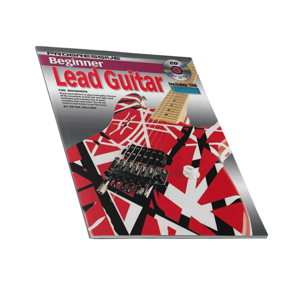 Progressive Beginner Lead Guitar Book w/CD - 69381