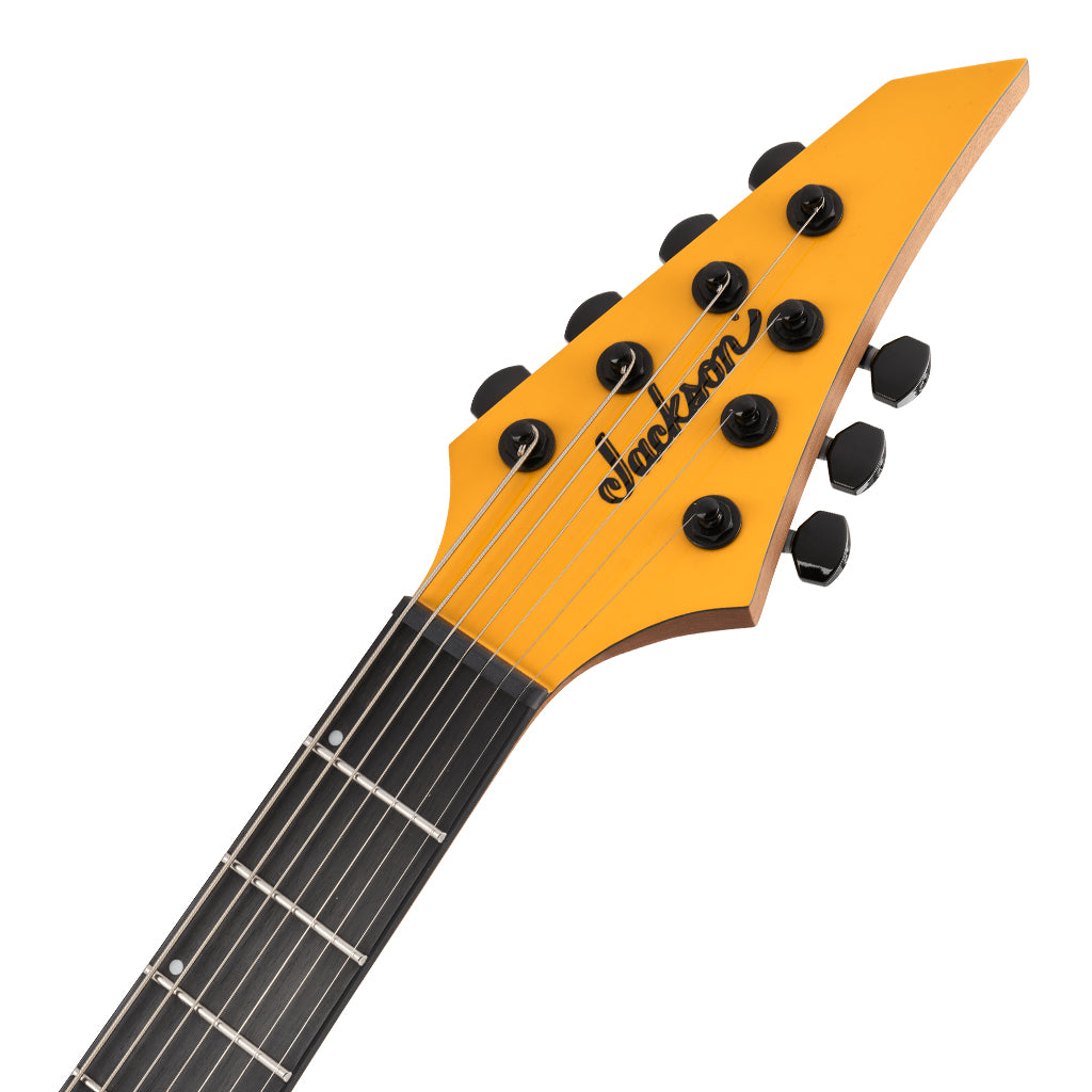 Jackson Pro Series Misha Mansoor Juggernaut HT7 Electric Guitar Signal Yellow Ebony Fingerboard
