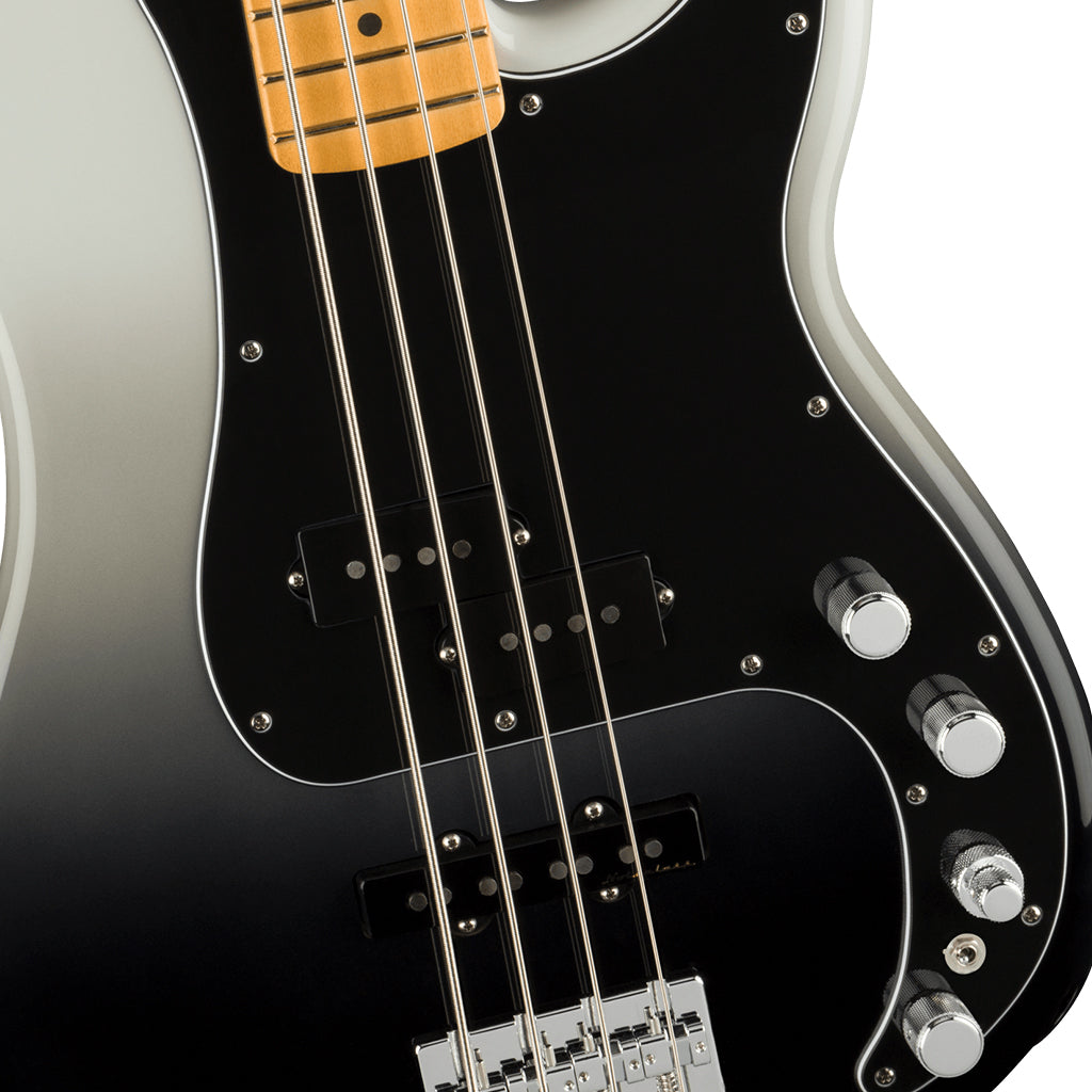Fender Player Plus Precision Bass Maple Fingerboard - Silver Smoke