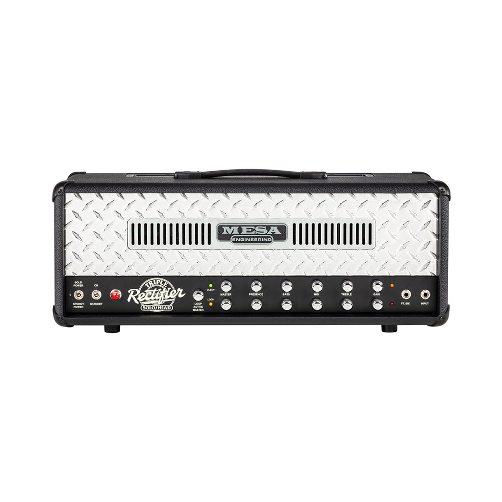 Mesa Boogie 90s Triple Rectifier Standard Head Amplifier - Black Bronco