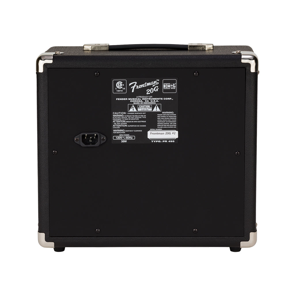 Fender - Frontman 20G 20-watt 1 x 8-inch Combo Amplifier - Black