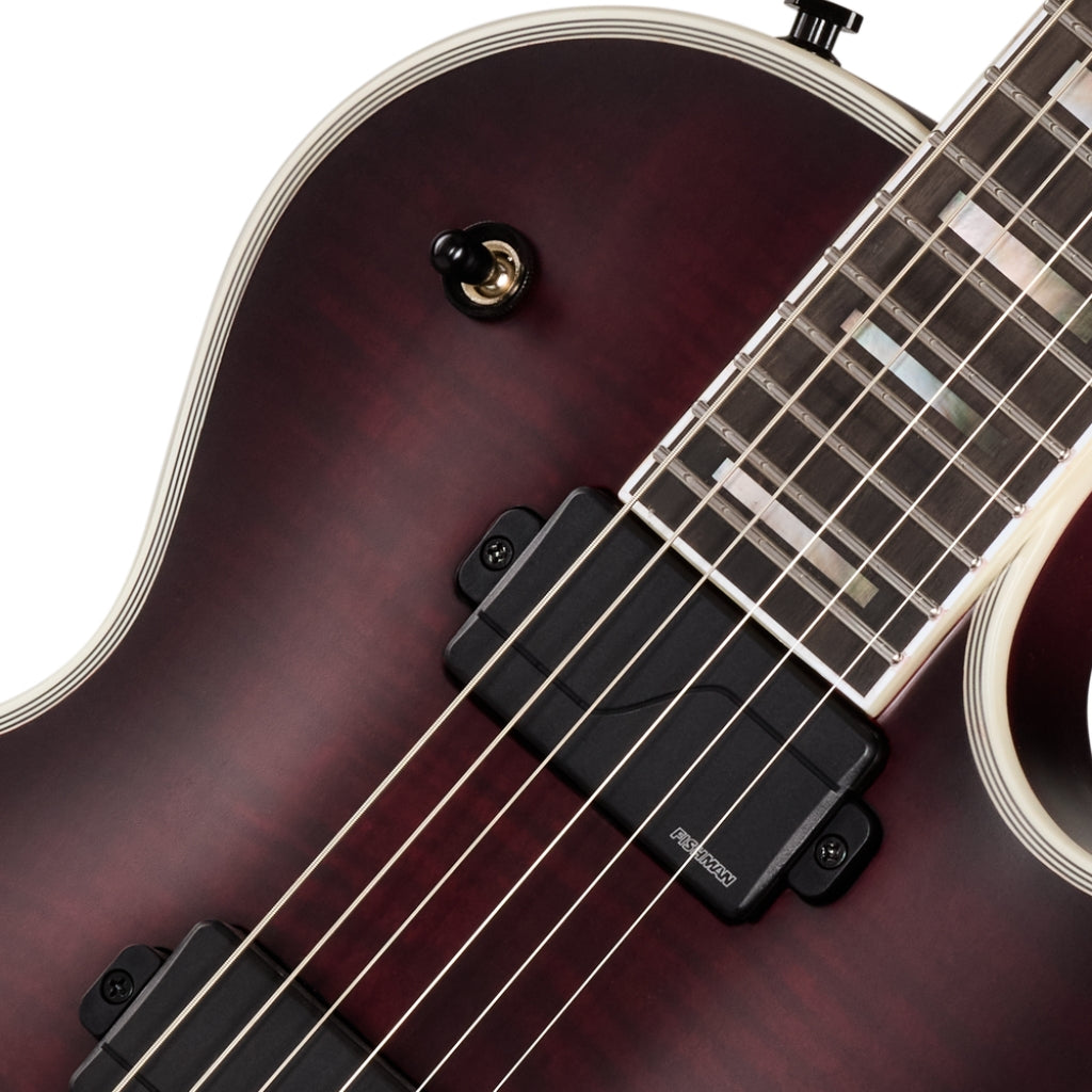 Epiphone - Prophecy Les Paul Electric Guitar - Crimson Fog Satin