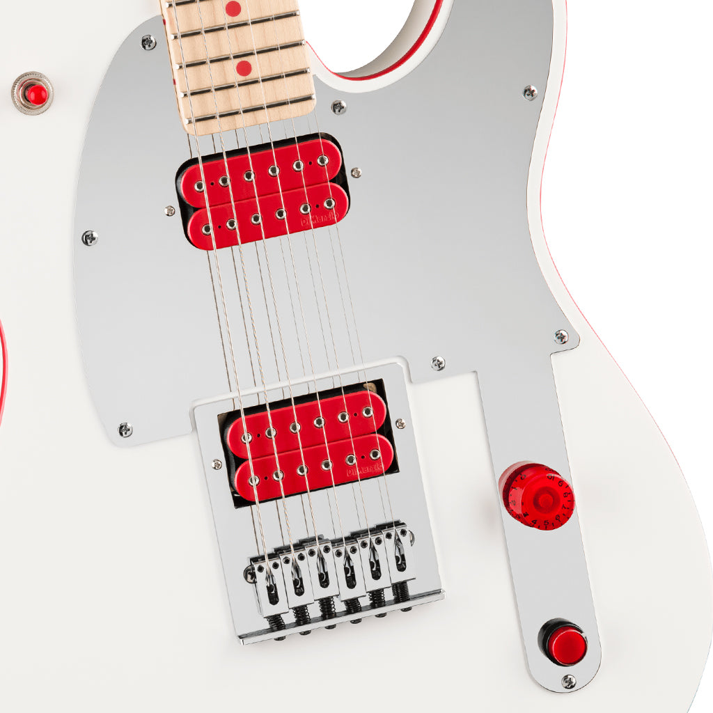 Fender John 5 Ghost Telecaster Electric Guitar - White